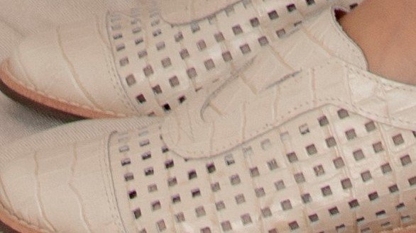 oxford quadriculado off white