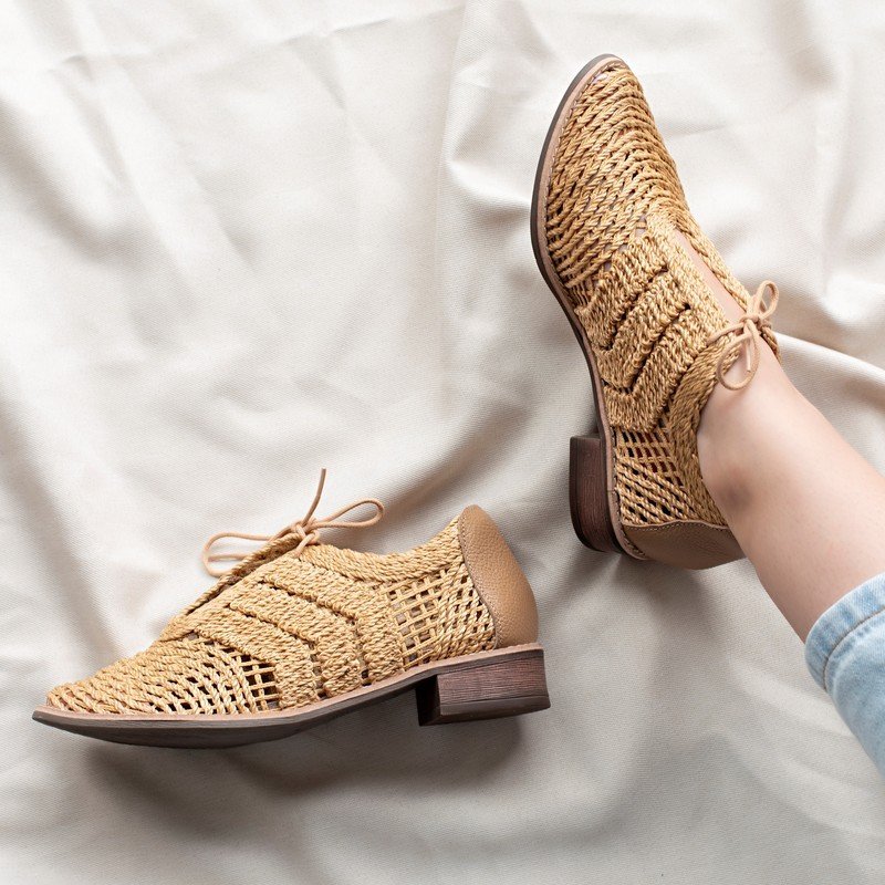 oxford tramado bege 2