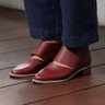 ankle boot recortes burgundy 5