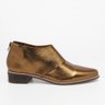ankle boot recortes ouro velho 2