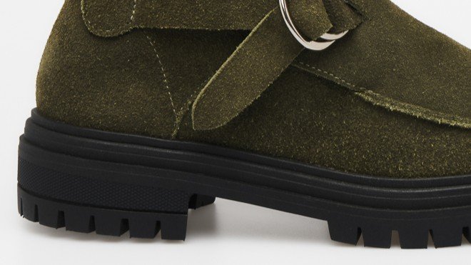 ankle boot layla verde novo 4